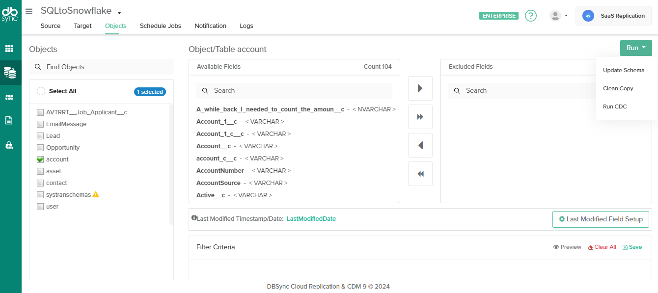 Â Interface screenshot, showing the "Real-time data availability" profit