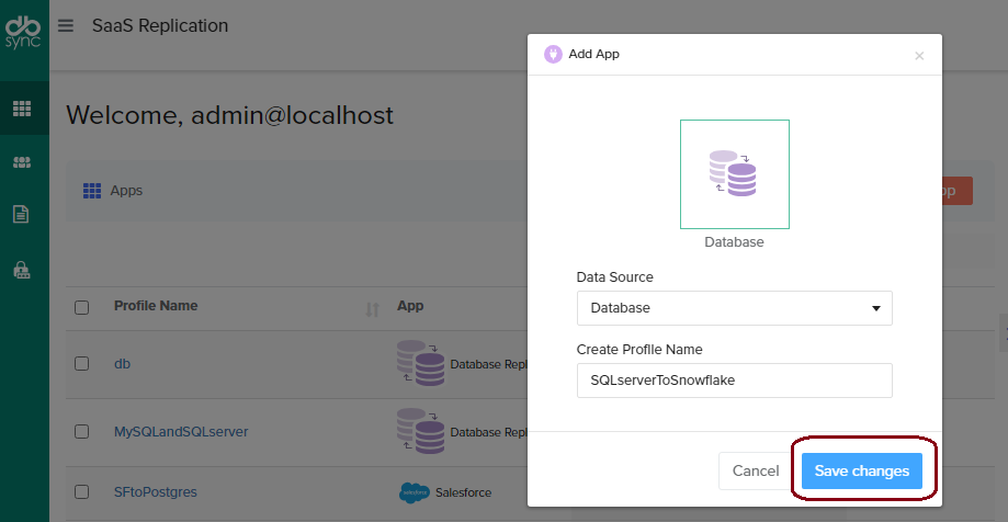 sql server to snowflake replication