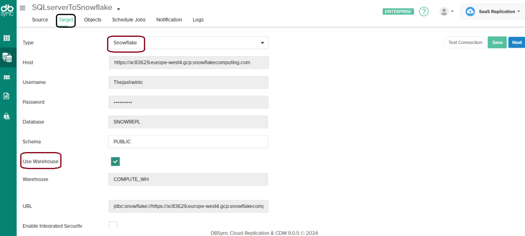 migrate data from sql server to snowflake