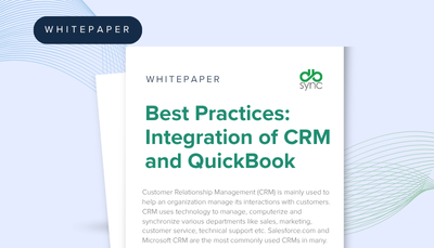 Best Practices: Integration of CRM and QuickBooks
