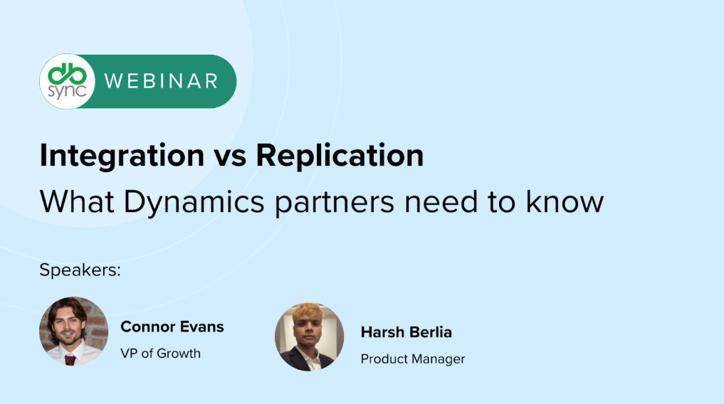 Integration vs Replication