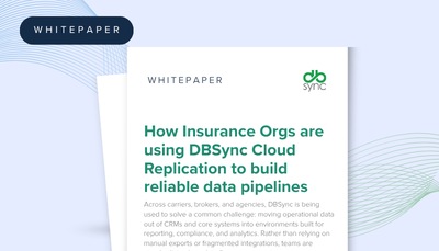 How Insurance Orgs are using DBSync’s workflow automation and data replication