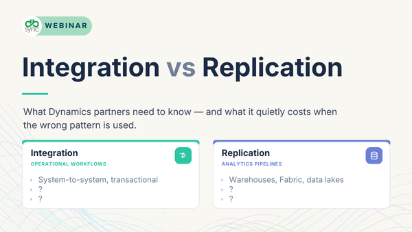 Integration vs Replication: Two Problems Dynamics Partners Keep Solving as One